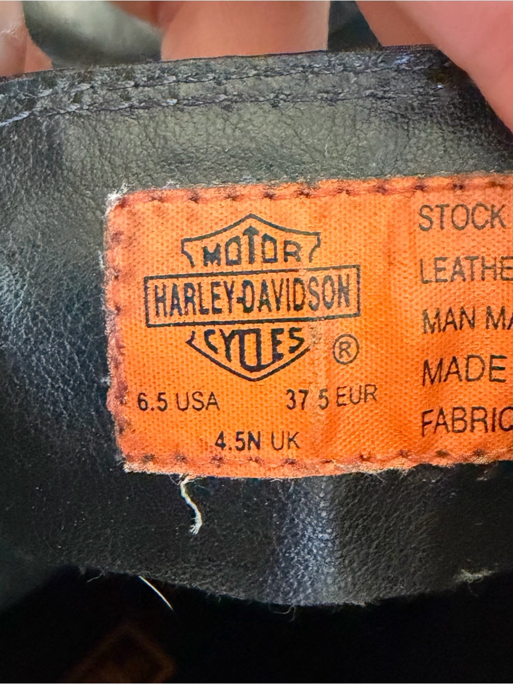 Vintage 90s/00s Women’s Harley Davidson Chunky Platform Boots, SZ 6.5 - Picture 11 of 12